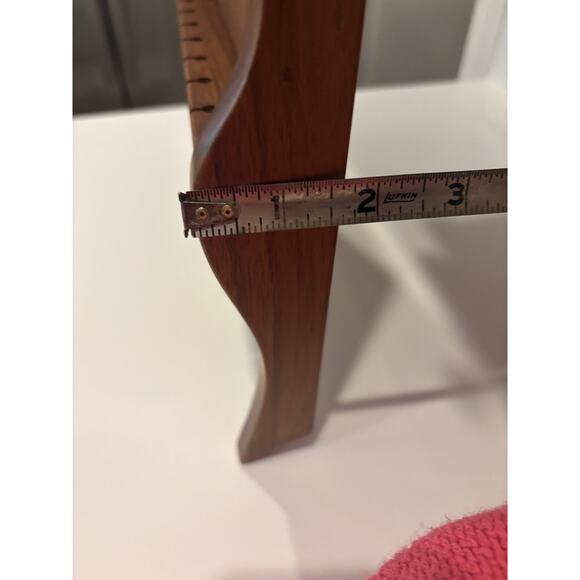 Vintage Wall Display Rack Shelf 30 Slot Spoon Storage Collectible Holder Wood - Picture 4 of 5